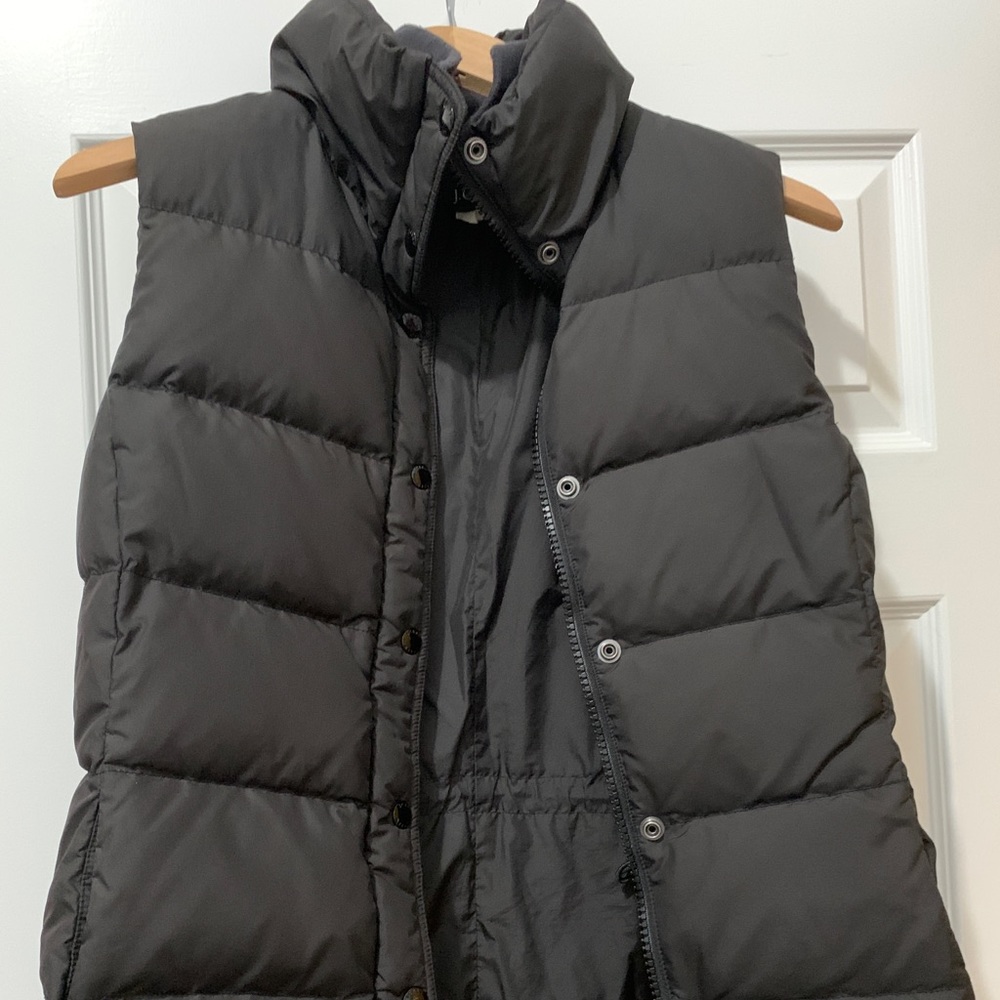 J.Crew down vest (S)